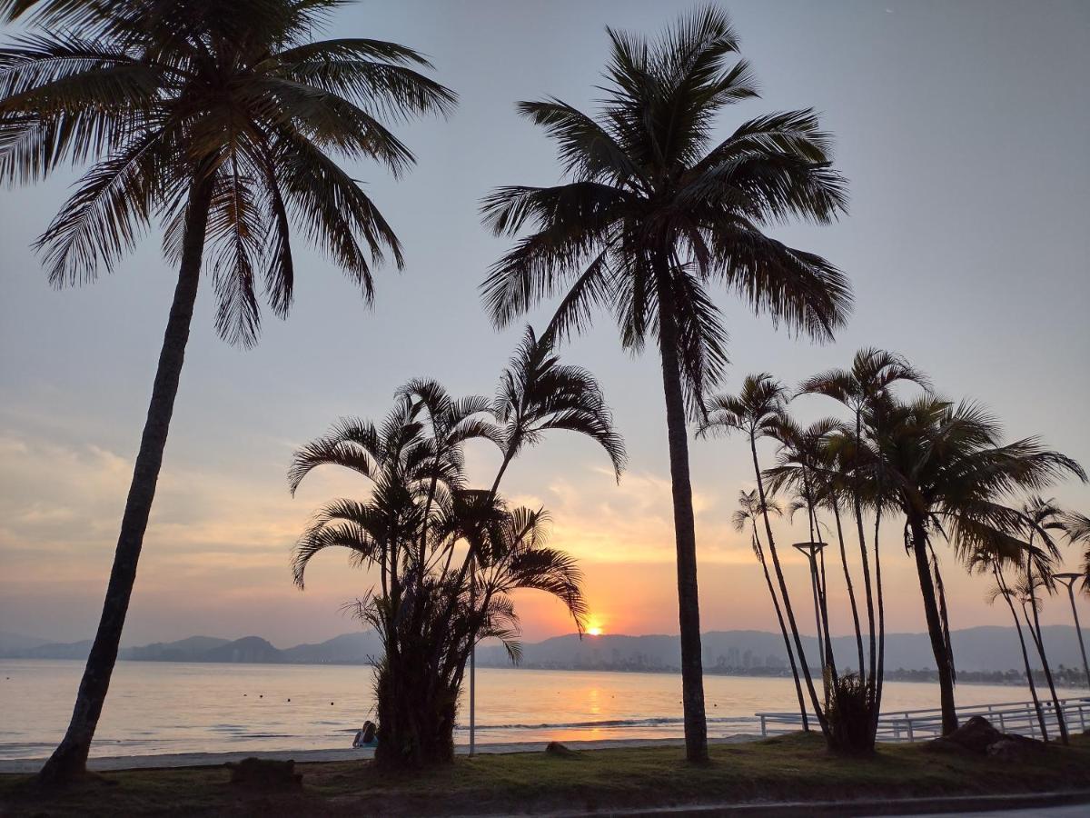Apartamento Beira Mar - Enseada - Guaruja - 150 Metros Da Praia Exteriér fotografie
